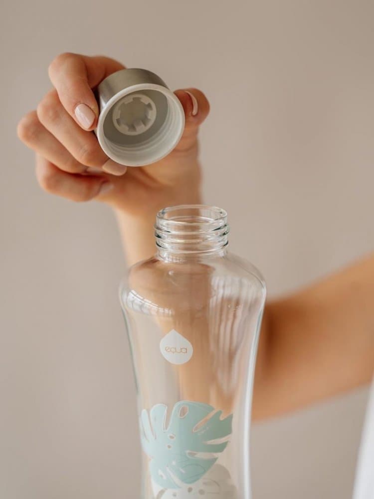 Láhev na pití Equa Squeeze Active Monstera 550 ml - náhled 3