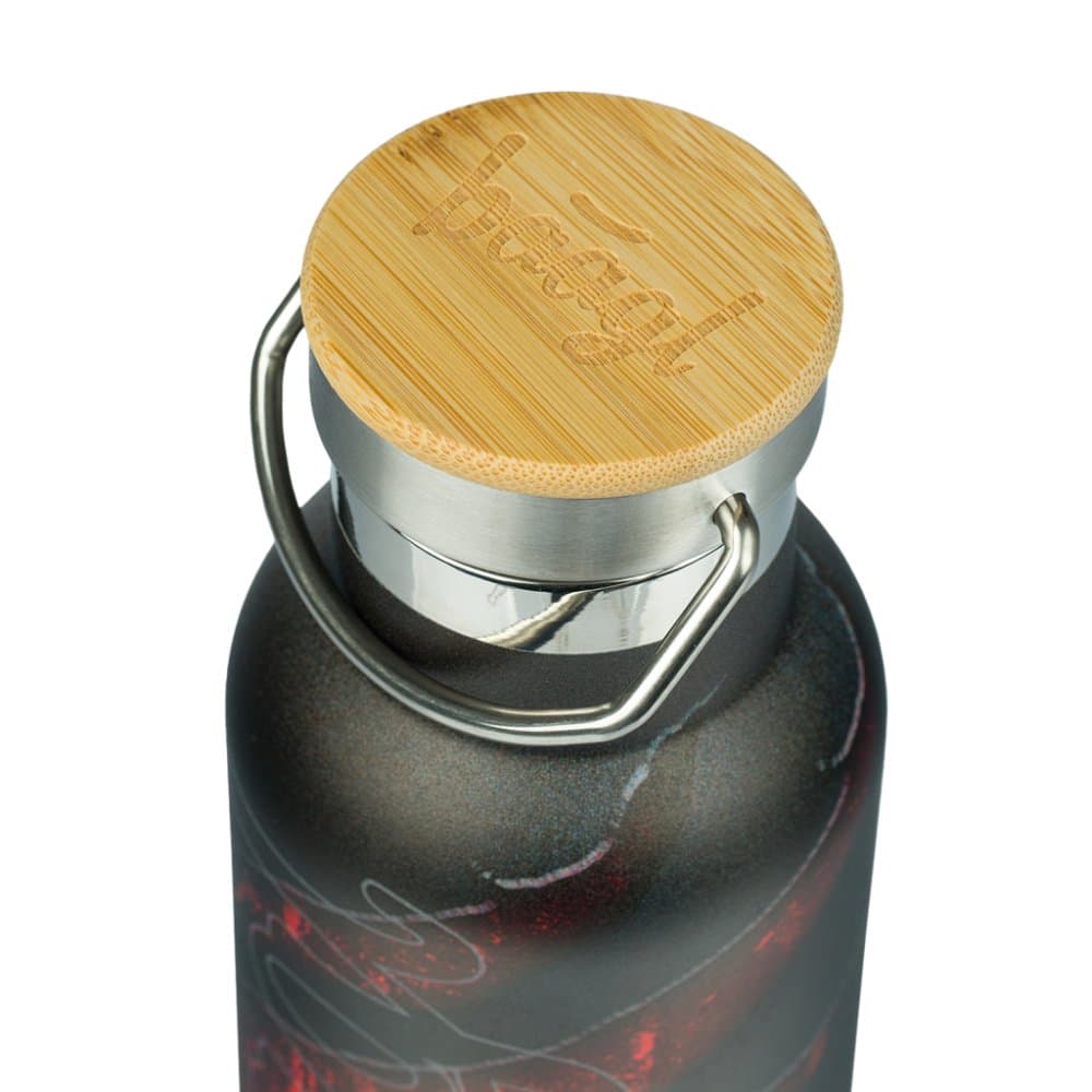 BAAGL Termoláhev s bambusovým víčkem Láva, 500 ml - náhled 2