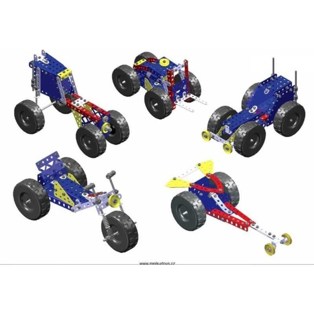 Stavebnice Merkur 1.1 10 modelů 240 ks - náhled 4