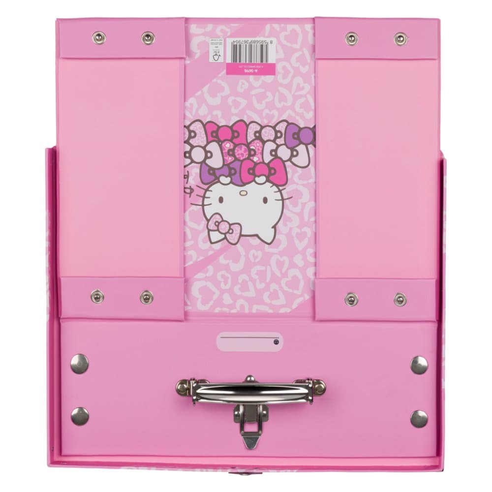 BAAGL Skládací školní kufřík Hello Kitty Sweet Leopard s kováním - náhled 4