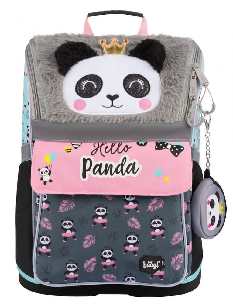 Baagl školní aktovka pro prvňáčky Zippy Panda