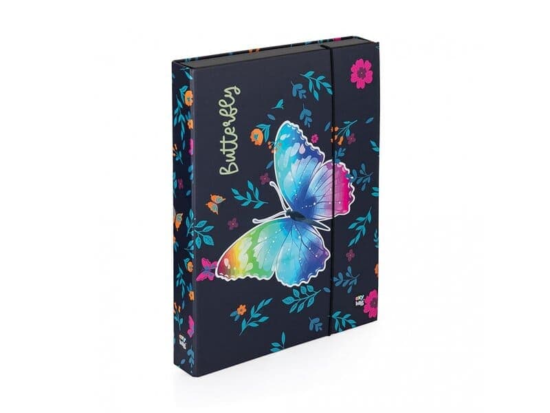Oxybag Box na sešity A4 Jumbo Motýl 2