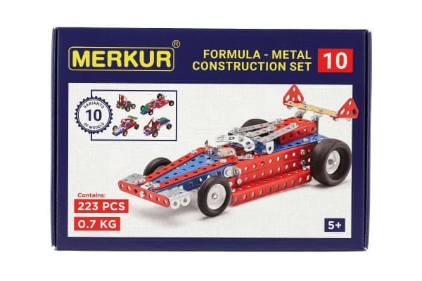 Stavebnice MERKUR 010 Formule 10 modelů 223 ks - náhled 3