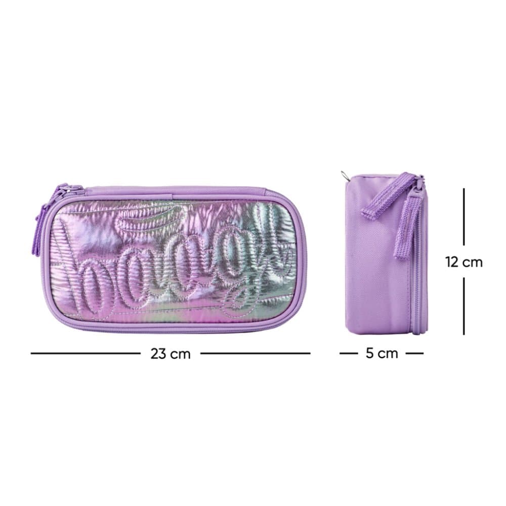 BAAGL Školní penál etue Skate Lavender - náhled 4