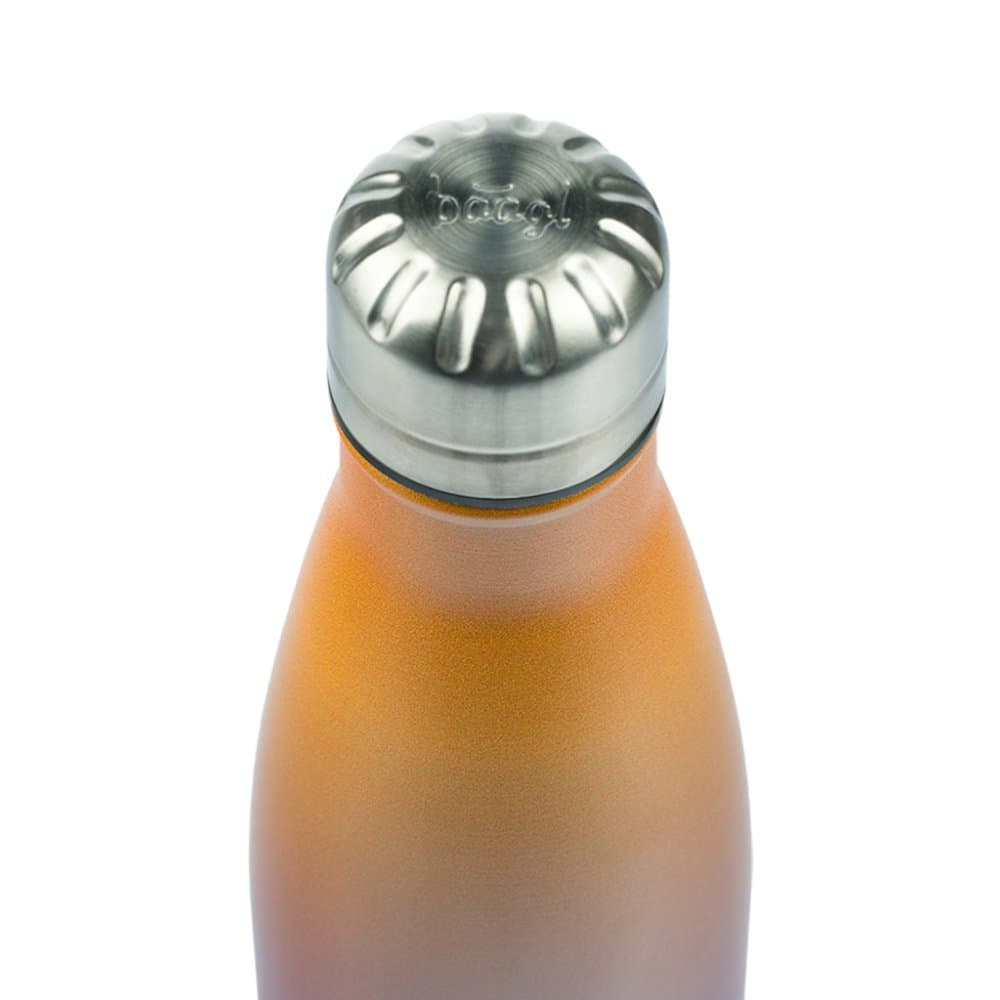 BAAGL Termoláhev s kovovým víčkem Gradient žluto-fialová, 500 ml - náhled 2