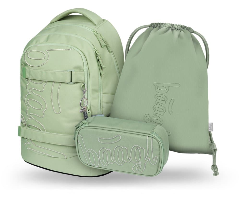 BAAGL SET 3 Skate max Mentol: batoh, penál, sáček - náhled 1