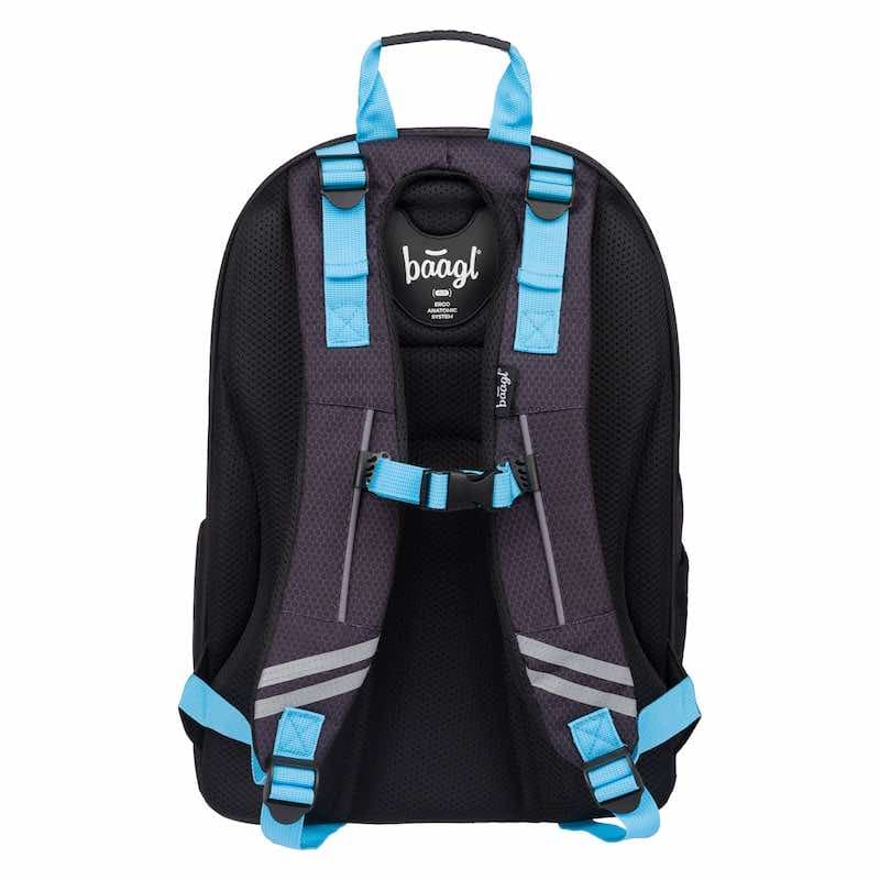 Baagl Skate Bluelight A-30537 25 L černá set - náhled 5