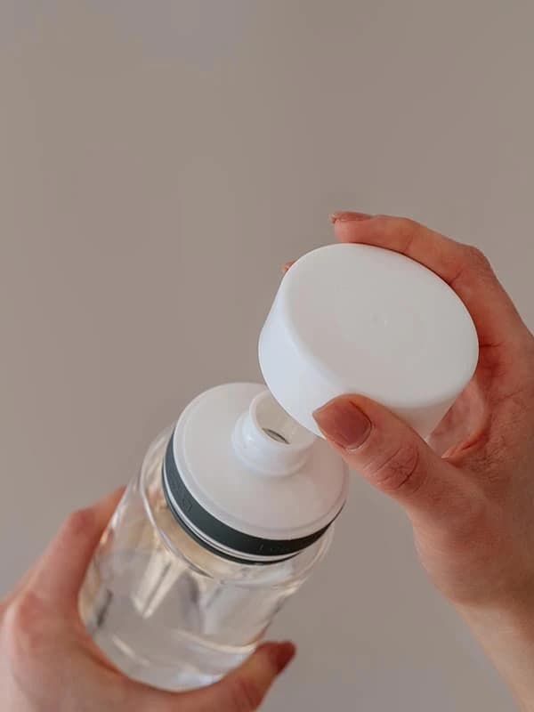 Láhev na pití Equa Plain White 600ml - náhled 2