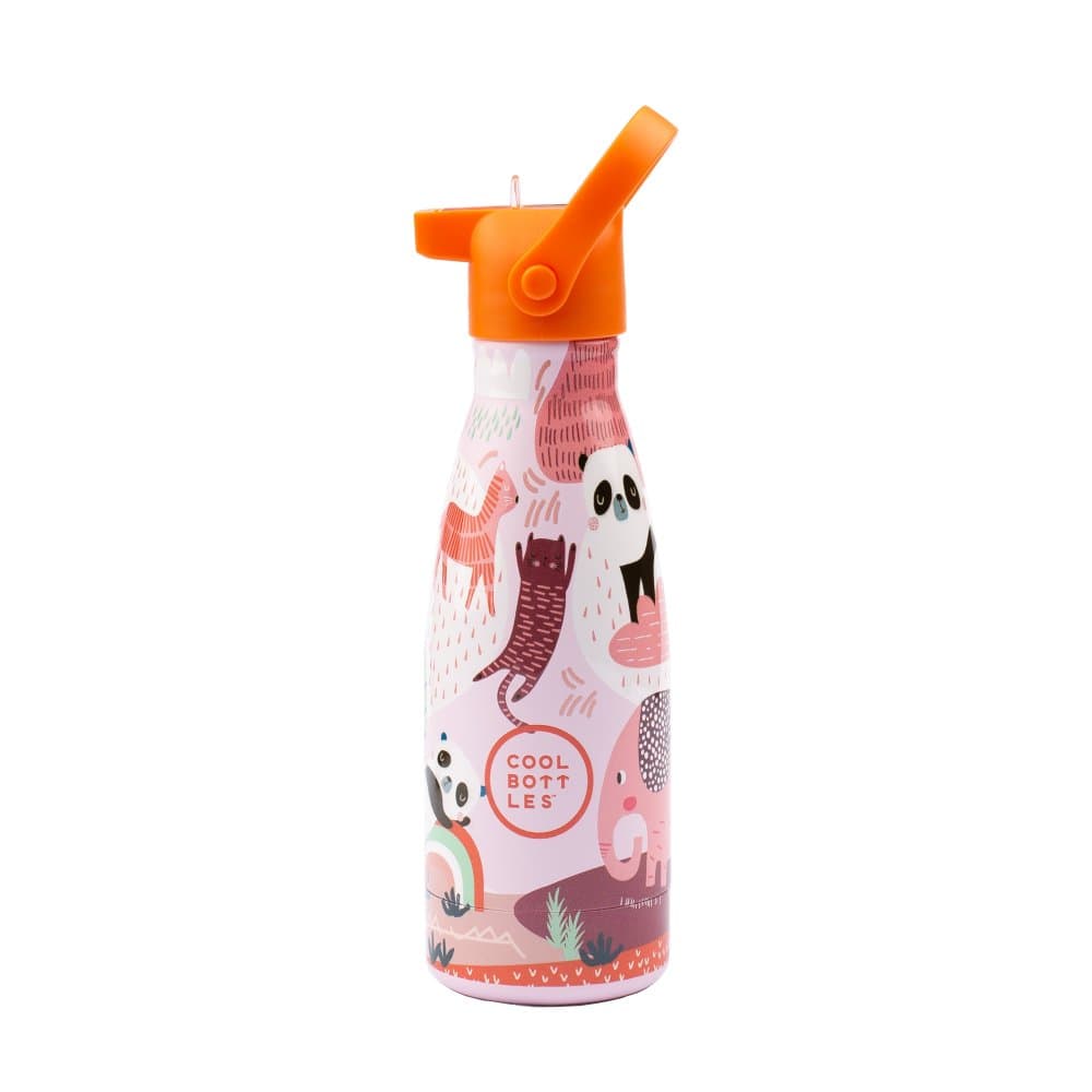 Dětská nerezová termolahev COOL BOTTLES Kids Panda Gang třívrstvá 260ml NEW - náhled 1