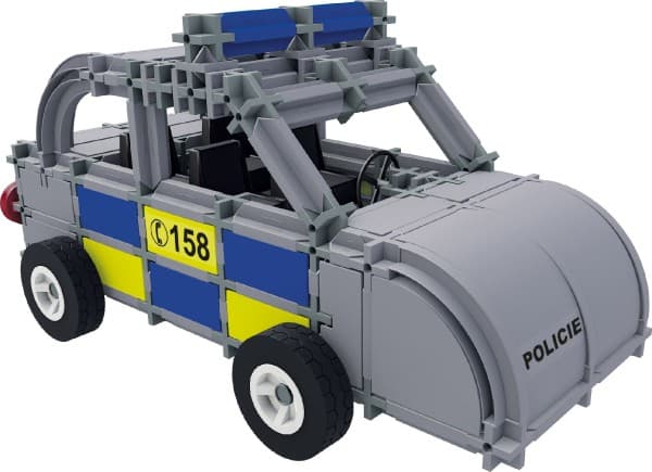 Stavebnice SEVA RESCUE 2 (policie) plast 534 ks - náhled 4