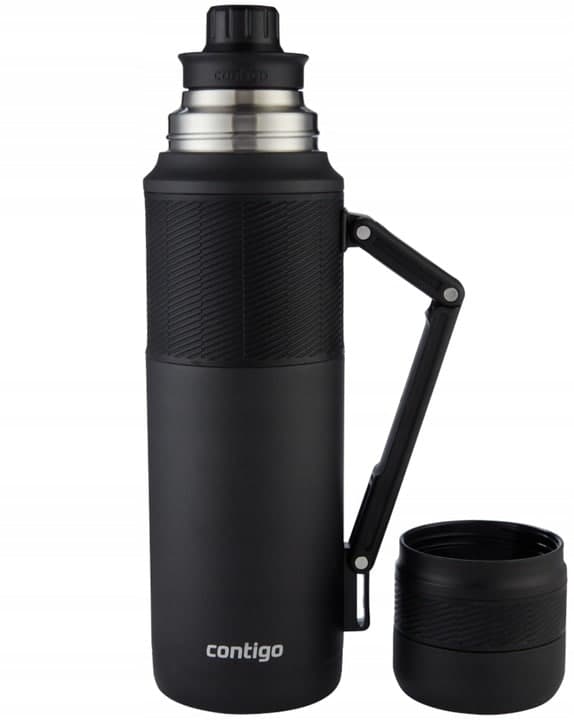 Nerezová termoláhev na pití CONTIGO 1200 ml - Černá mat - náhled 2