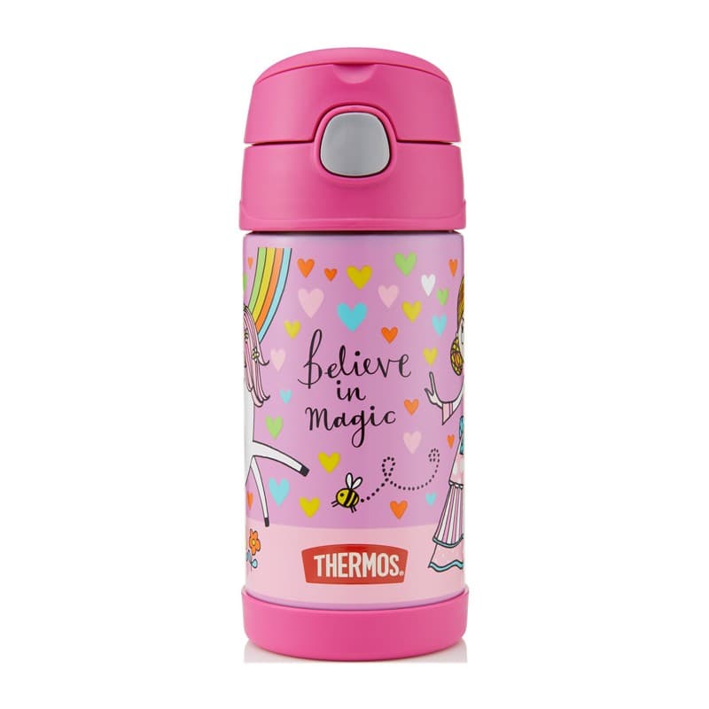 Thermos Funtainer dětská termoska s brčkem 355 ml - jednorožec - náhled 1