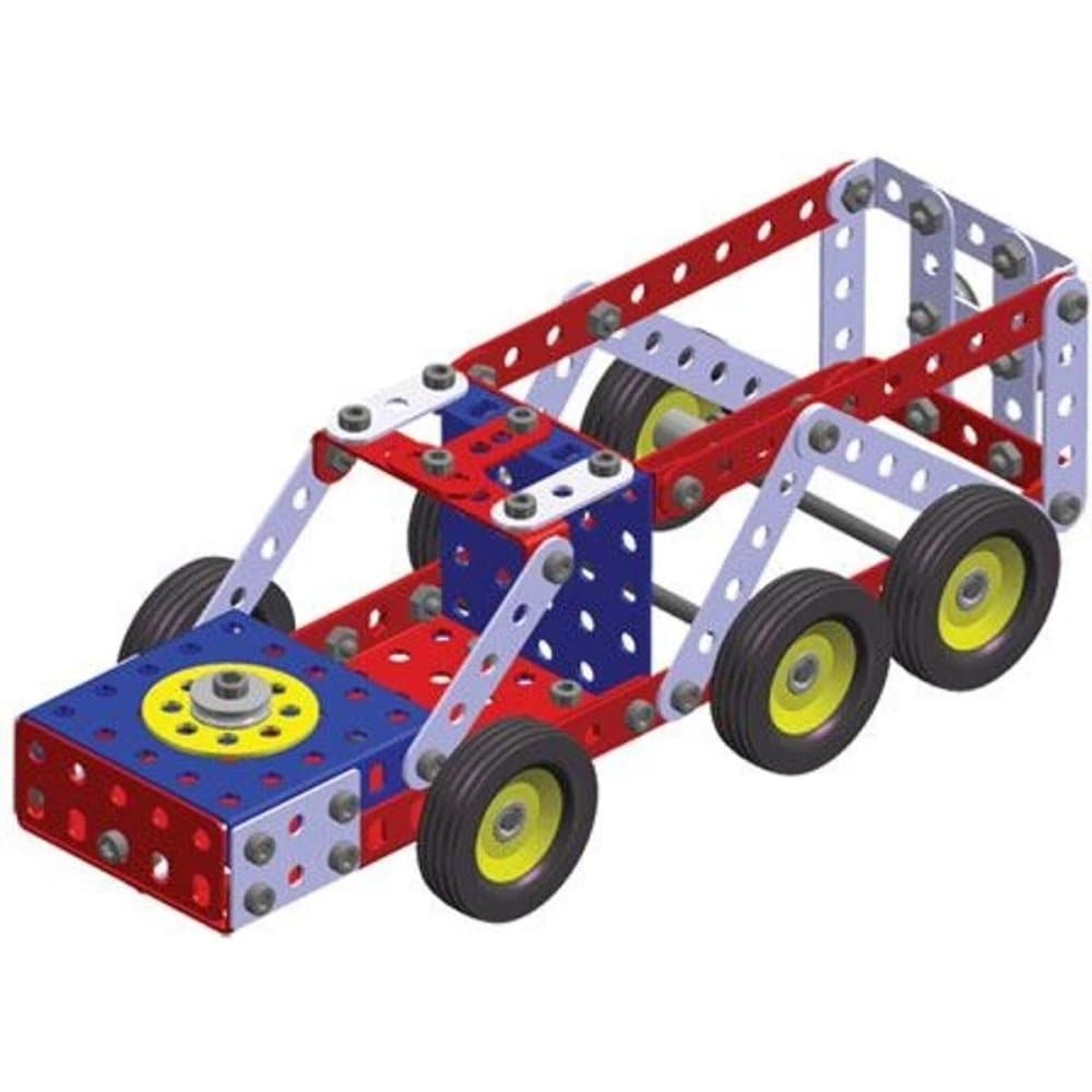 Stavebnice Merkur 012 Odtahové vozidlo 10 modelů 217 ks - náhled 3