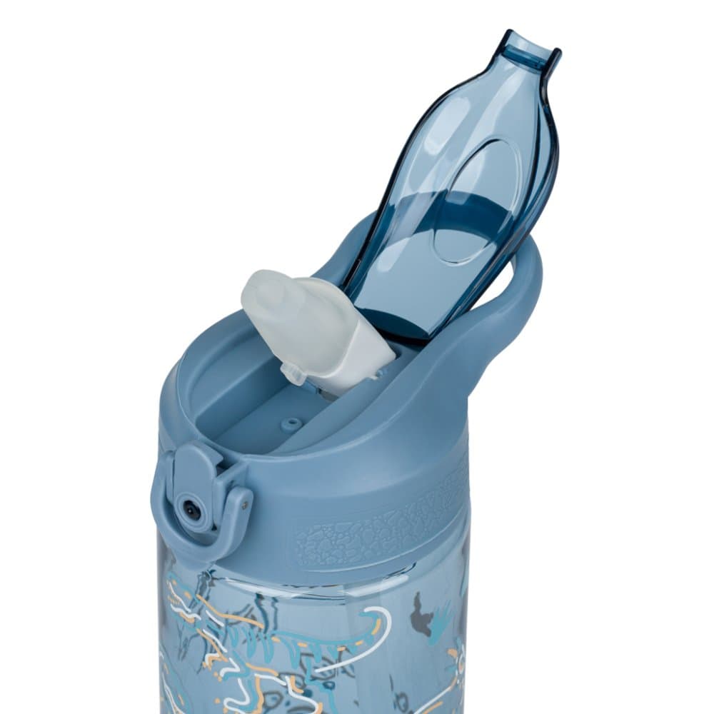 BAAGL Tritanová láhev na pití s brčkem Dino 500 ml - náhled 4