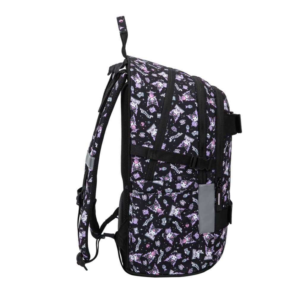 BAAGL SET 3 Skate Kuromi Black: batoh, penál, sportovní taška GRS - náhled 3