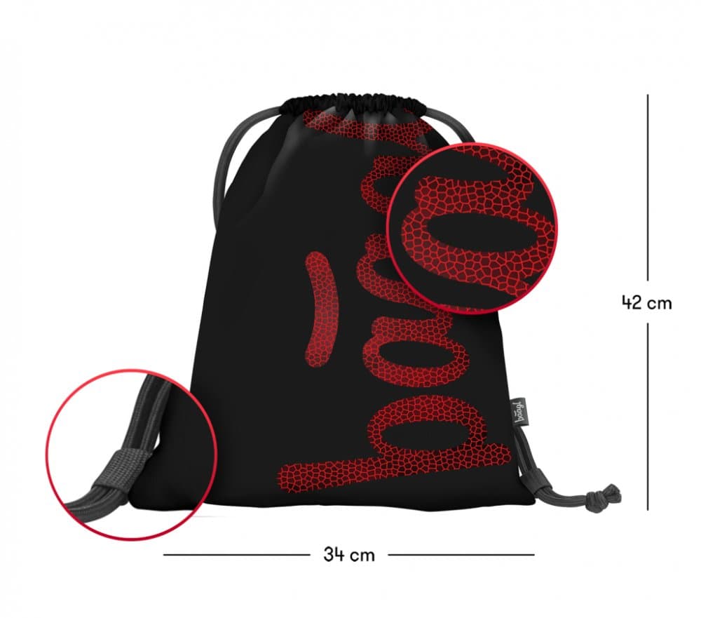 BAAGL Sáček Skate Red - náhled 3