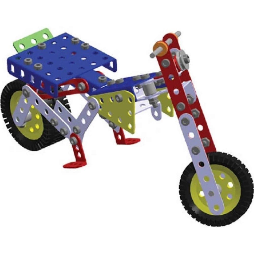 Stavebnice Merkur 018 Motocykly 10 modelů 174 ks - náhled 5