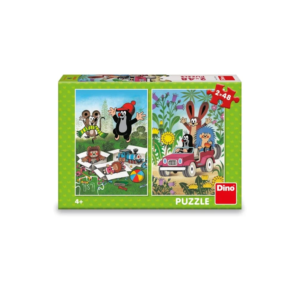 Puzzle Krtek se Raduje 2x48 dílků - náhled 5
