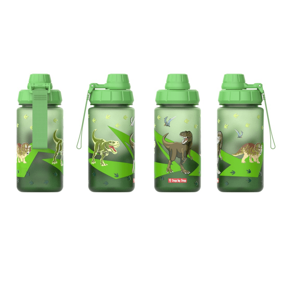 Tritanová láhev na pití Step by Step 0,55 l, Dino - náhled 3