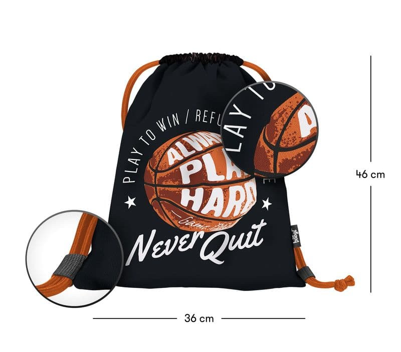Sáček na obuv Baagl Basketbal - MÍČ - náhled 3