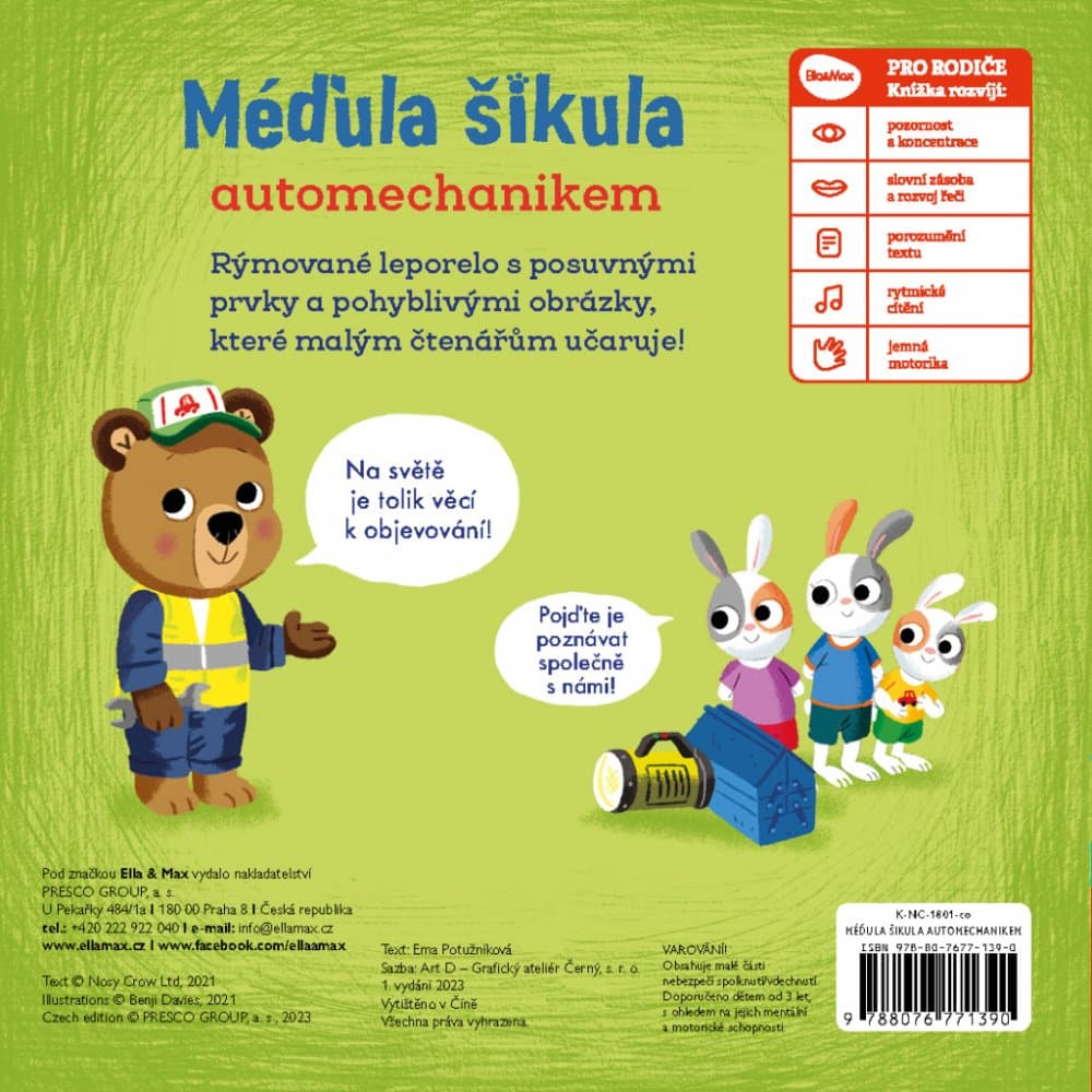 MÉĎULA ŠIKULA AUTOMECHANIKEM – Obrázky s pohyblivými prvky - náhled 5