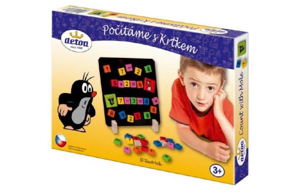 Magnetické počítání s Krtkem 40 ks