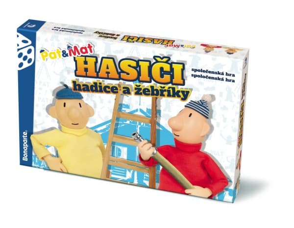Hasiči hadice a žebříky Pat a Mat společenská hra