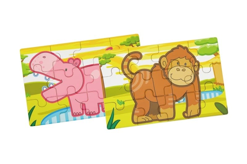 Dřevěné puzzle - džungle Viga - náhled 4