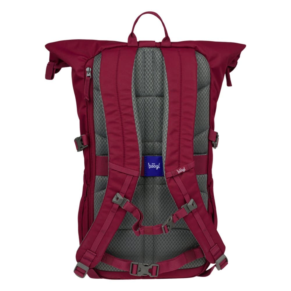 BAAGL Batoh Roll Burgundy GRS - náhled 3