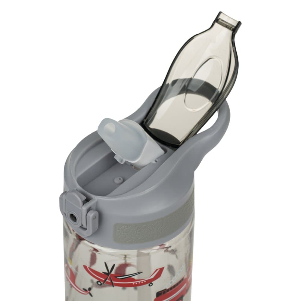 BAAGL Tritanová láhev na pití s brčkem Záchranáři 500 ml - náhled 4