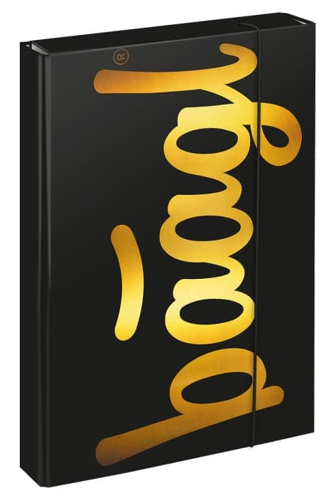 BAAGL desky na školní sešity A4 Jumbo Gold