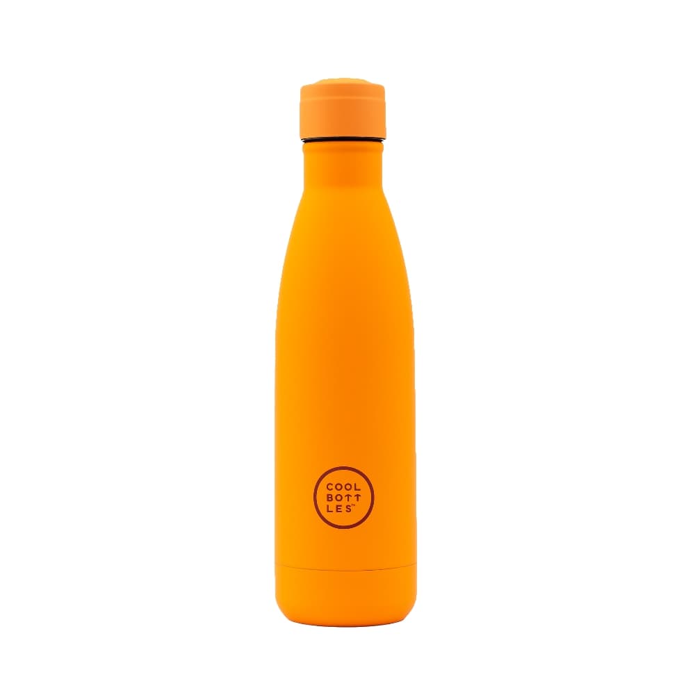 Nerezová termolahev COOL BOTTLES Vivid Orange třívrstvá 500ml NEW - náhled 1