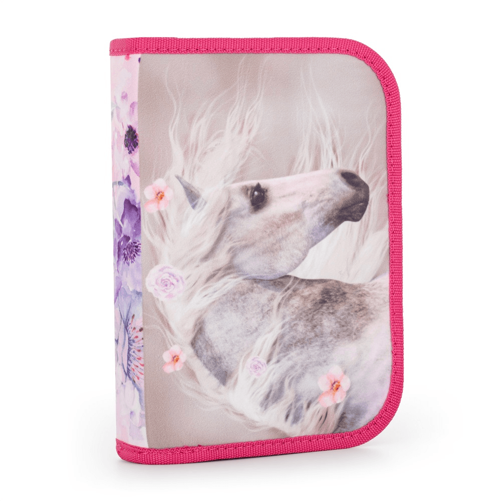 Jednopatrový školní penál Oxybag kůň romantic
