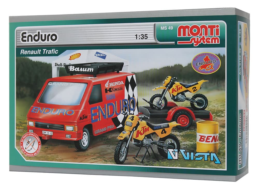 Stavebnice Monti System MS 49 Enduro Renault Trafic