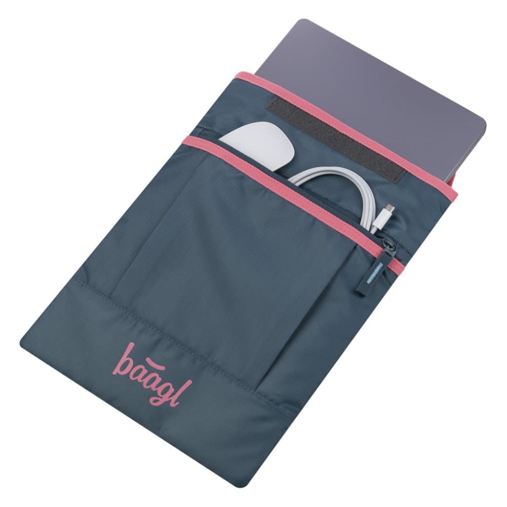 BAAGL Obal na notebook Logo růžový GRS - náhled 4