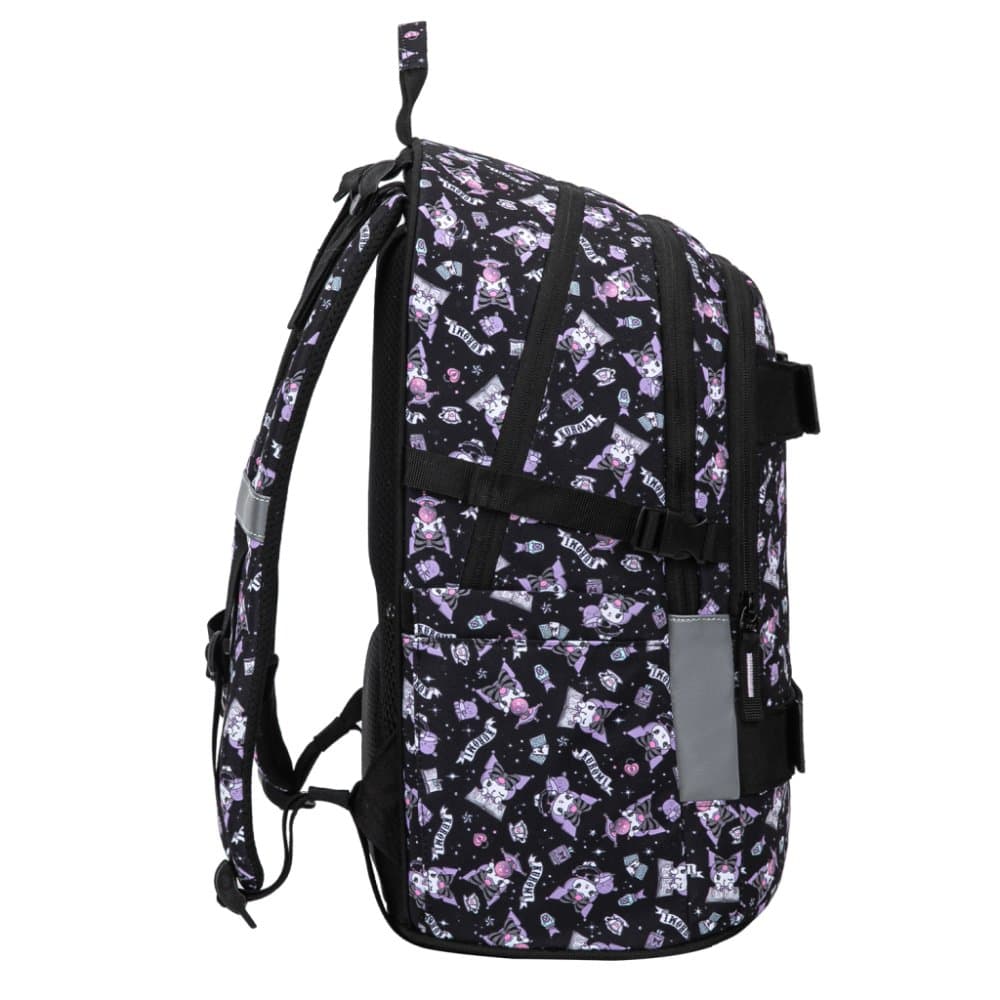 BAAGL Školní batoh Skate Kuromi Black GRS - náhled 3