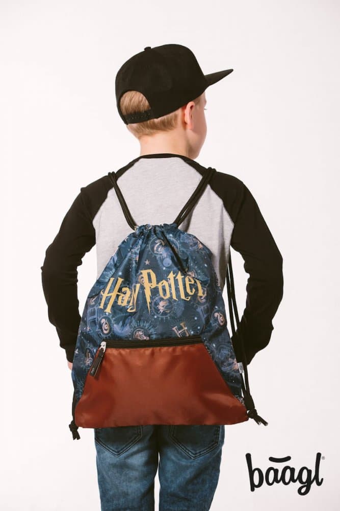 Sáček na obuv s kapsou Baagl Harry Potter Bradavice - náhled 5