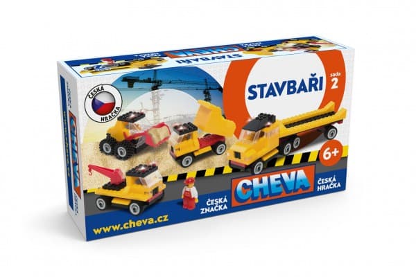 Stavebnice Cheva 2 Stavbaři 352 ks