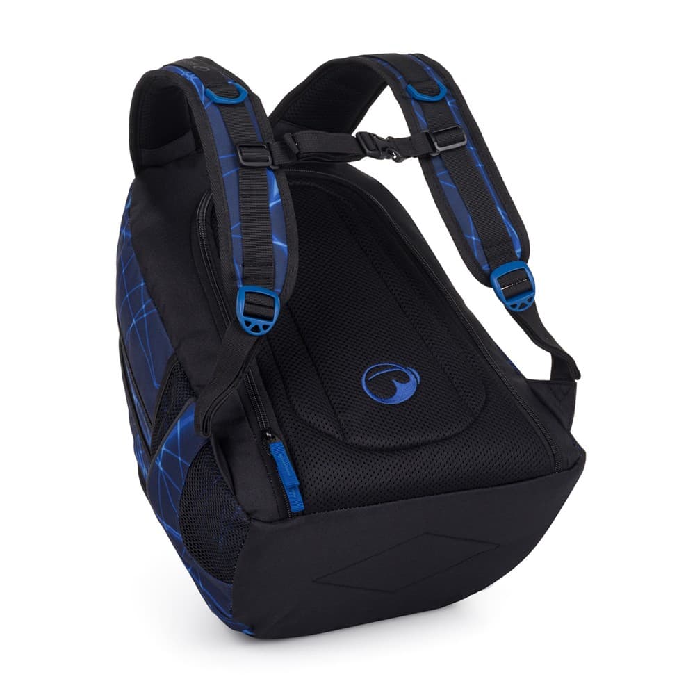 Studentský batoh Bagmaster DIGITAL 24 A  – modrý - náhled 4