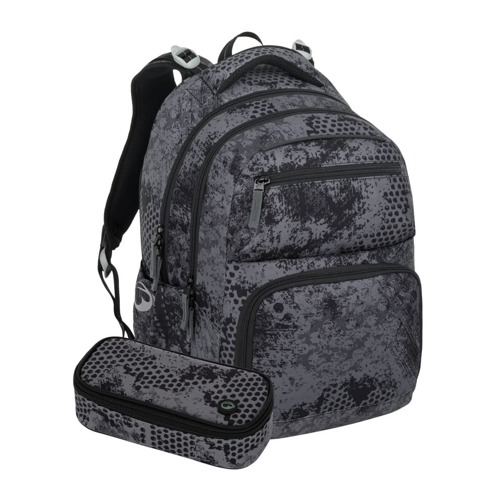 Bagmaster ZIPSTER 25 B školní set – šedý