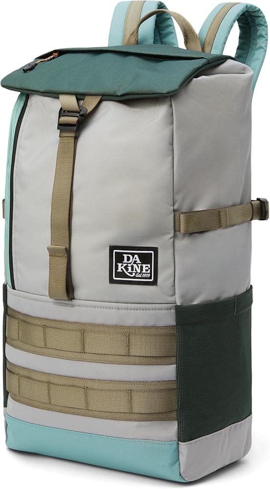 Batoh DAKINE MOTIVE ROLLTOP PACK 25L BLACK BALISTIC