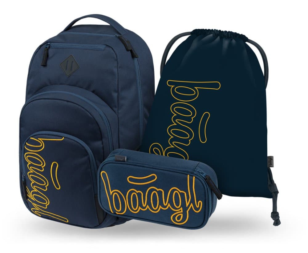 BAAGL SET 3 Coolmate Lux: batoh, penál, sáček - náhled 1