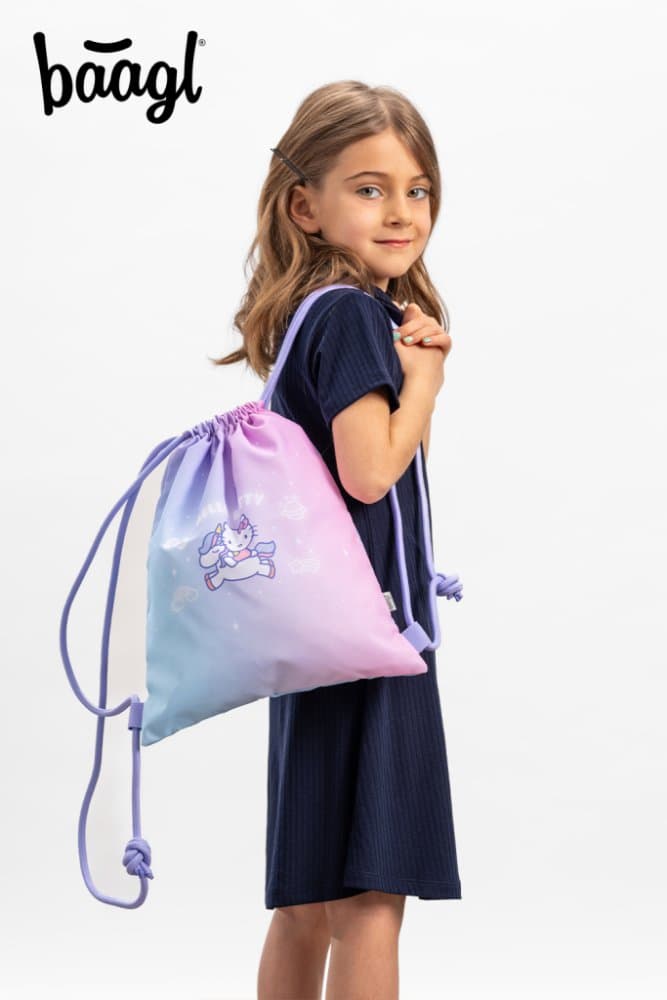 BAAGL Předškolní sáček Hello Kitty Unicorn GRS - náhled 5