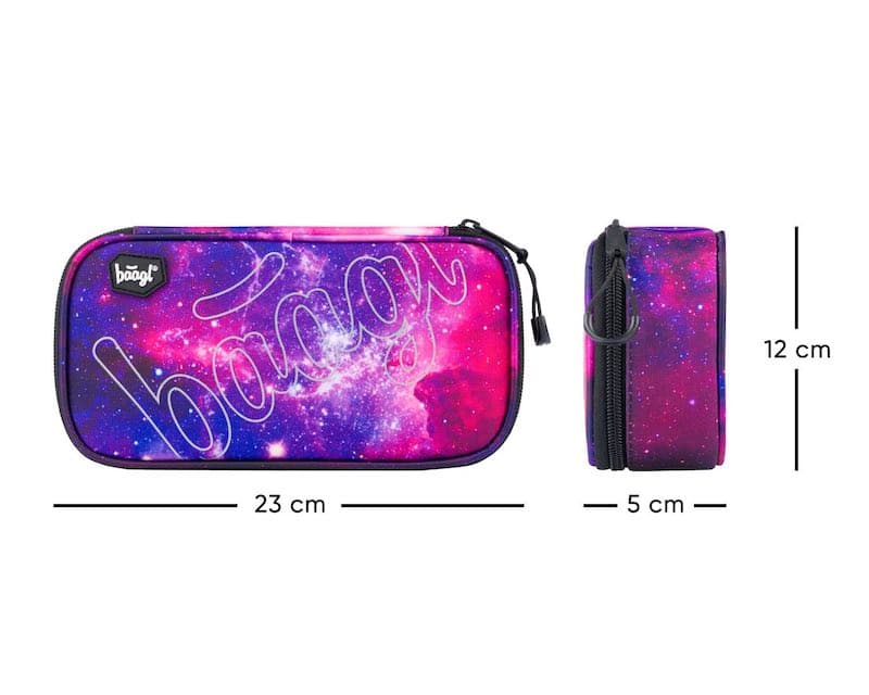 Penál etue Baagl Skate Galaxy - náhled 4