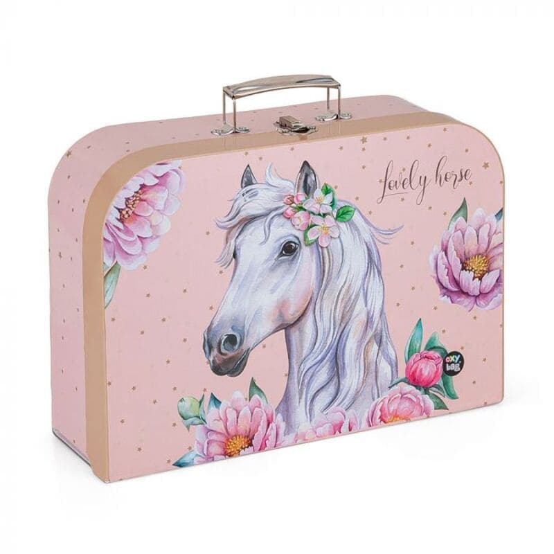 Oxybag Kufřík lamino 34 cm Kůň romantic