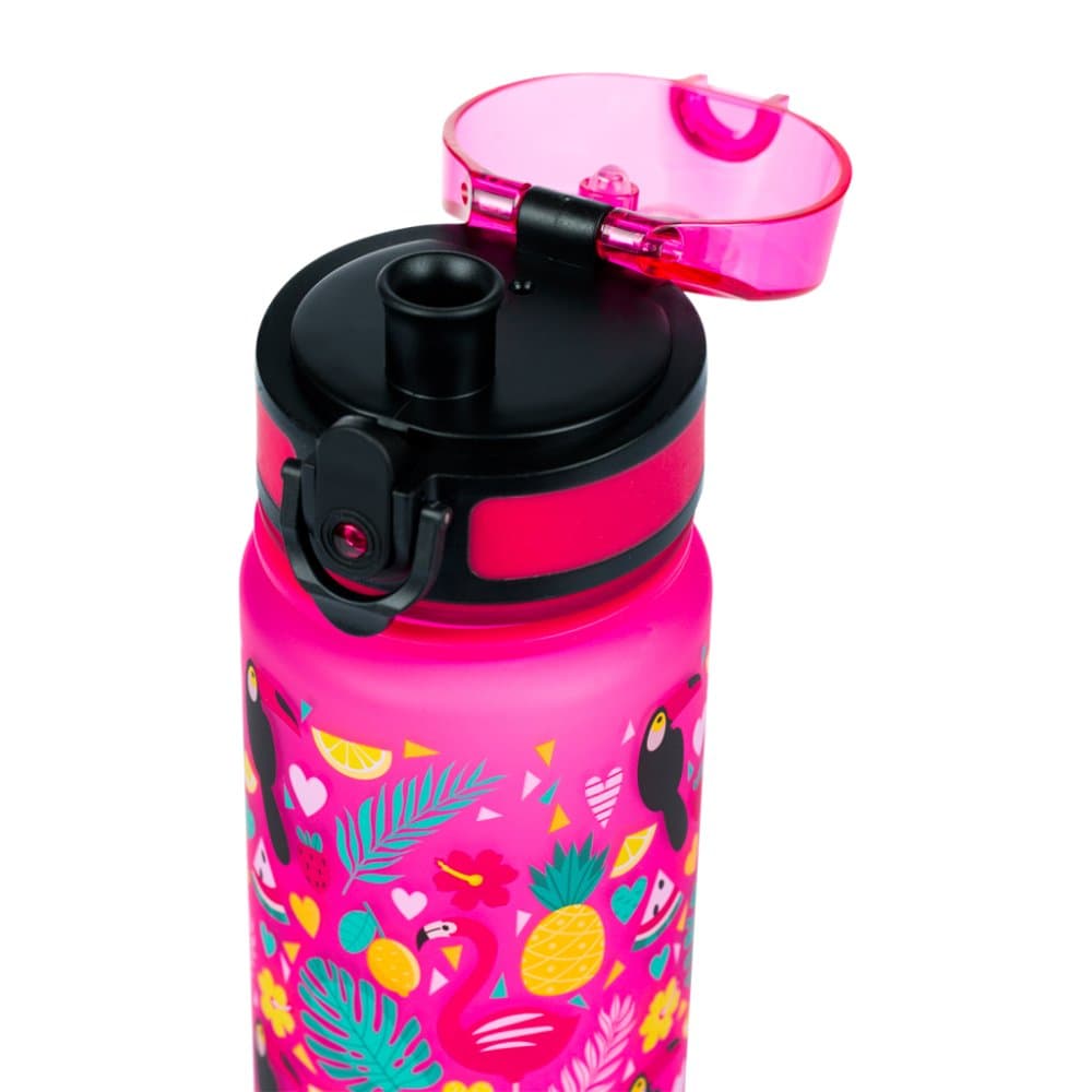 BAAGL Tritanová láhev na pití Plameňáci, 500 ml - náhled 5