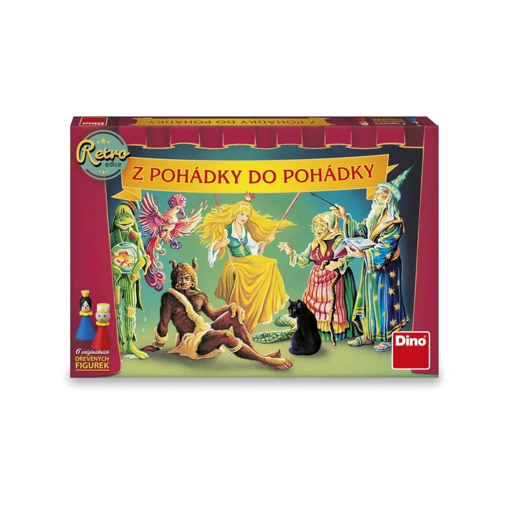 Z pohádky do pohádky retro edice společenská hra - náhled 5