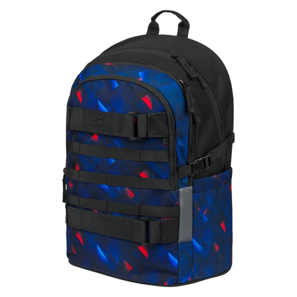 BAAGL SET 3 Skate Indigo: batoh, penál, sportovní taška - náhled 3