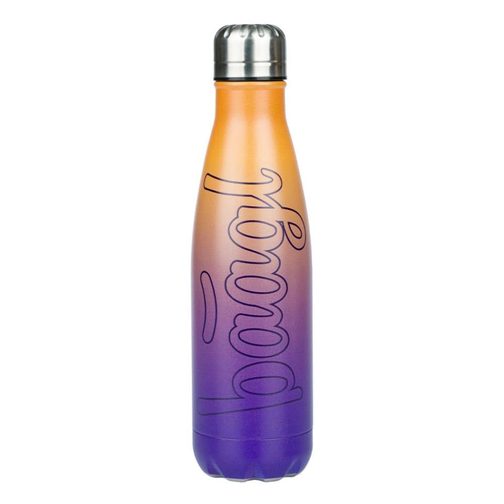 BAAGL Termoláhev s kovovým víčkem Gradient žluto-fialová, 500 ml - náhled 1