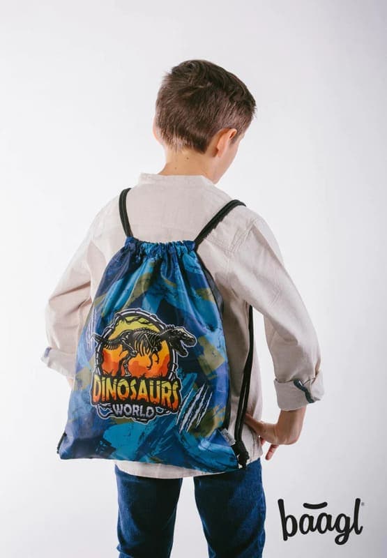 BAAGL Školní sáček na obuv Dinosaurs World - náhled 4